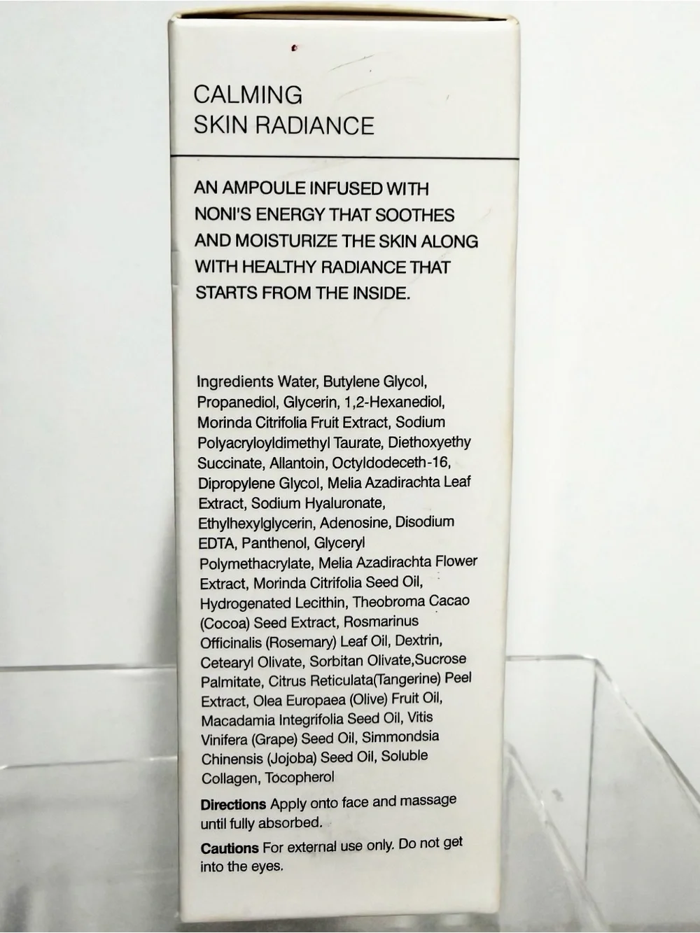 celimax NONI AMPOULE Calming + Radiance for Healthy Skin 30mL K-Beauty NIB